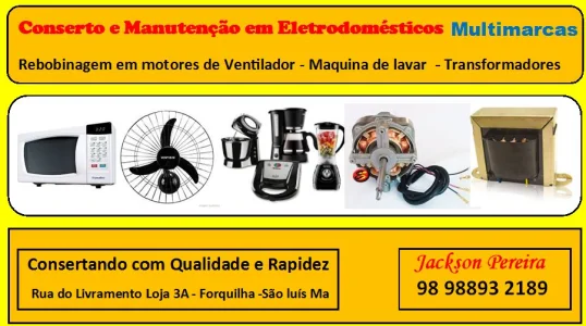 Conserto, Manutenção, Rebobinagem, Enrolamento em Motor de Ventilador