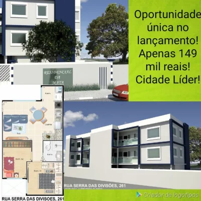 Apartamento com 2 Dormitórios, Cidade Lider, Itaquera!