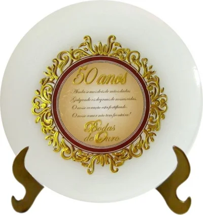 Presentes Bodas de Ouro e Bodas de Prata