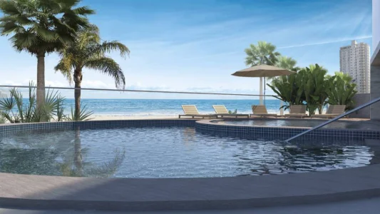 Apartamento com 53.17 m2 - Real - Praia Grande SP