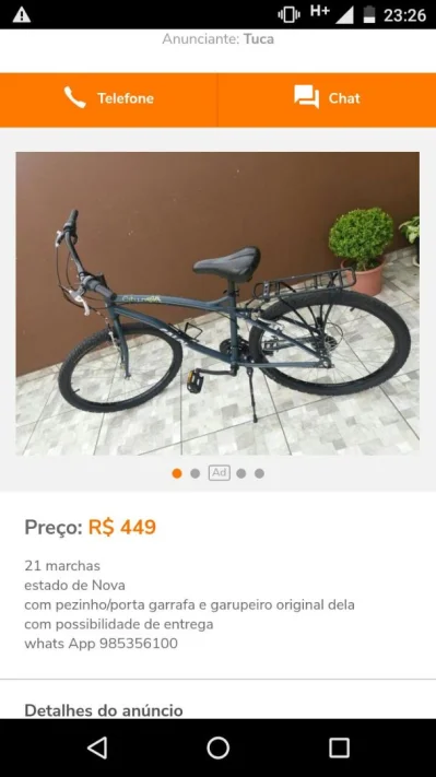 Bicicleta Caloi City