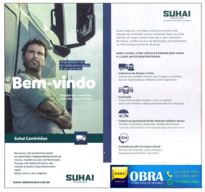 Caminhão, um ótimo Seguro de Custo e Beneficio
