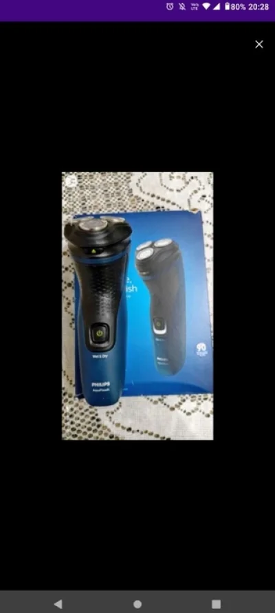Barbeador Aquatouch Philips Semi Novo