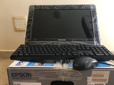 Monitor+teclado+mouse Positivo