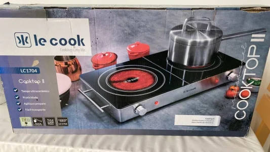 Cooktop Elétrico Vitro Cerâmico Portátil