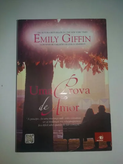Livro uma Prova de Amor