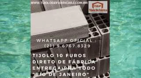 Tijolo Direto de Fábrica Whatsapp: (21) 9.6767.8329 São Francisco de I