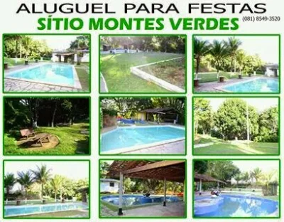 Linda Chácara com 5 Casas, Piscina, Salão de Festas e 2 Chrrasqueiras