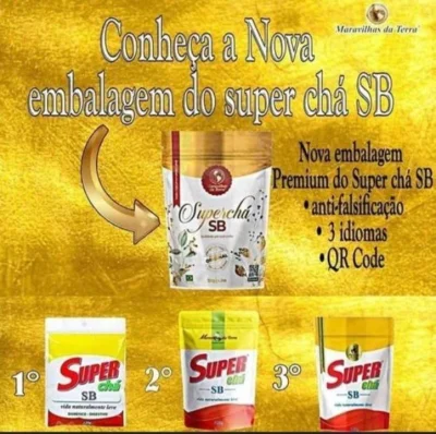 Super Chá Seca Barriga Original - Maravilhas da Terra