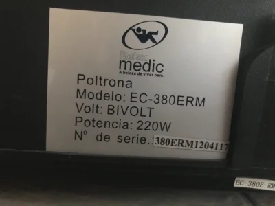 Vendo Poltrona de Massagem