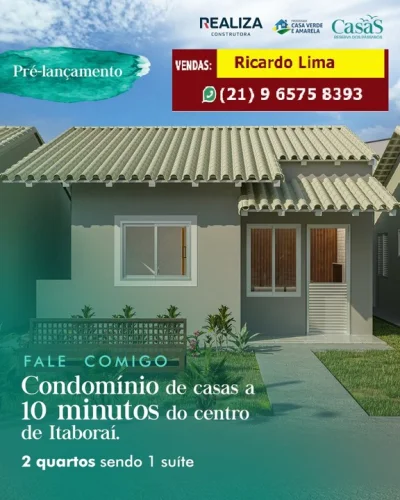 Casas Reserva dos Pássaros em Itaboraí