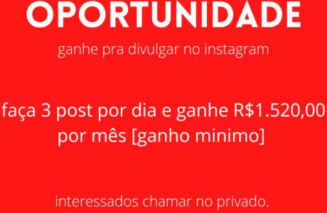 Ganhe com o Instagram