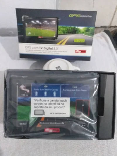 Gps Automotivo com TV Digital 5.0 Quatro Rodas