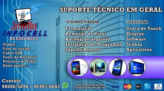 Manutenção de Computador, Reparo em Celular