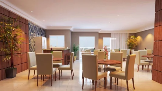 Apartamento com 96.29 m2 - Ocian - Praia Grande SP
