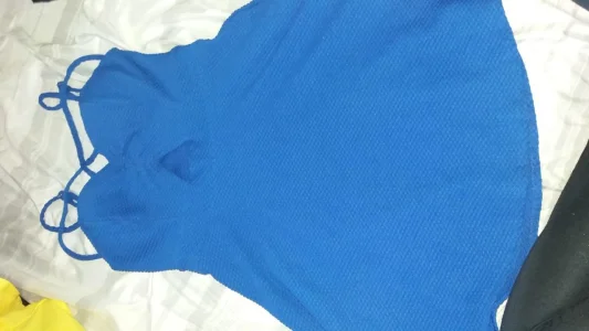 Vestido Azul Bic