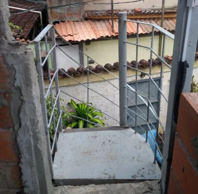 Escada Caracol de Ferro, Fino Acabamento