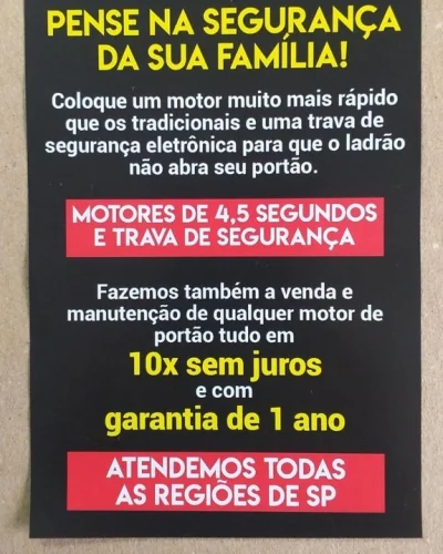 Conserto de Motores para Portões