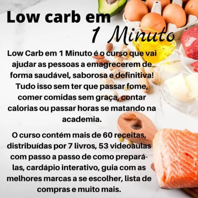 Guia de Receitas Low Carb