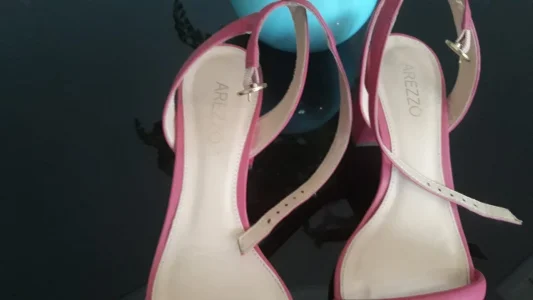 Sandália Rosa - Arezzo - Número 34