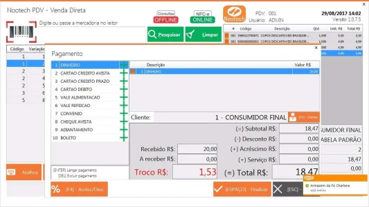 Astemar Pdv Software de Venda