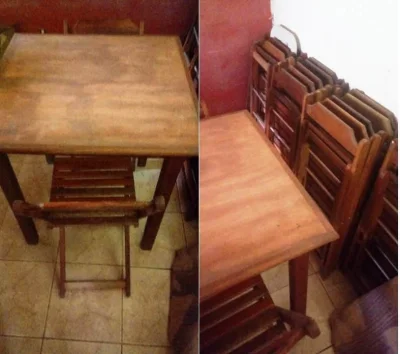Mesas com Cadeiras para Pizzaria ou Bar