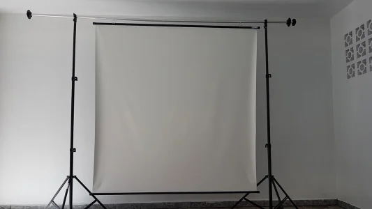 Tela Projeção e Tripés Suporte de Tela (zerado)