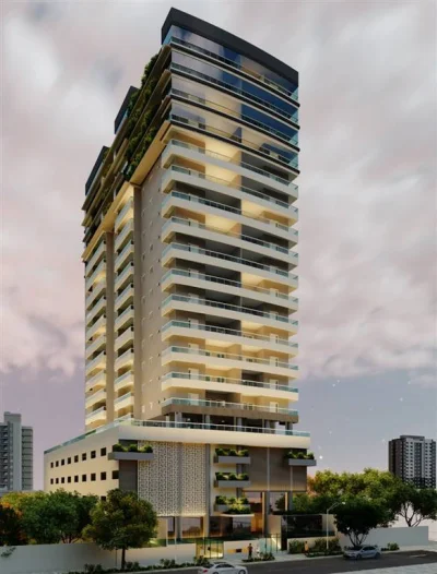 Apartamento com 116.84 m2 - Caiçara - Praia Grande SP