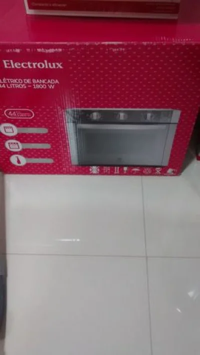 Forno El�trico de Bancada Eletrolux. 44litros. na Caixa. Nunca Foi Usado. Grill