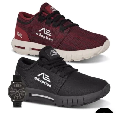 2 Pares de Tênis p/ Corrida e Caminhada