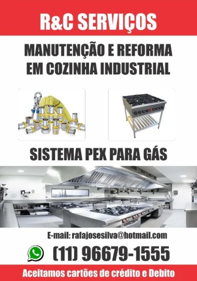 Manutenção de Cozinha Indústrial