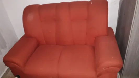Sofá de Sala Vermelho