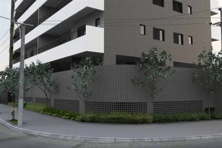 Apartamento com 75.03 m2 - Aviação - Praia Grande SP