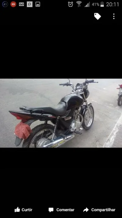 Moto única Dona Vendo por 3500