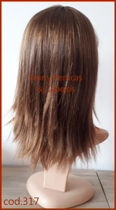 Peruca de Cabelo Natural Humano Cod.317