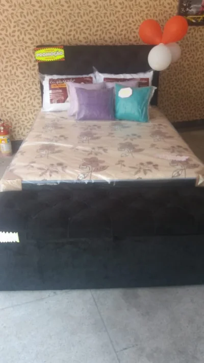 Cama de Casal e Solteiro, Colchões, Baús, Base e Cabeceiras