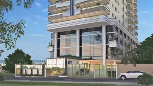 Apartamento com 133.45 m2 - Guilhermina - Praia Grande SP