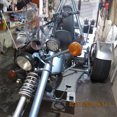 Triciclo Motor Boxer 1600