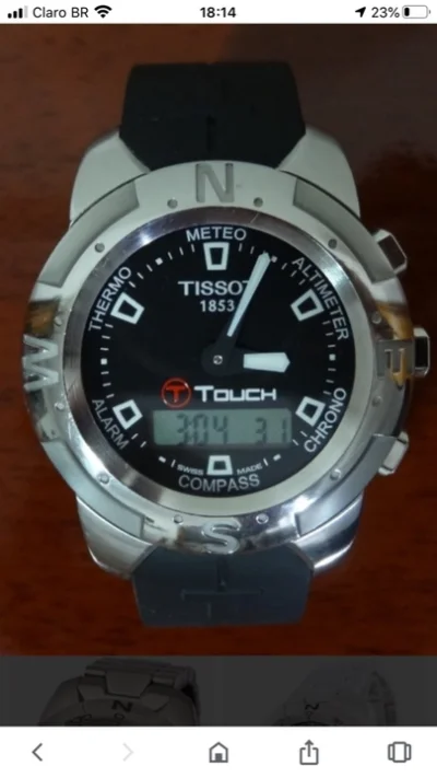 Relógio Tissot Touch