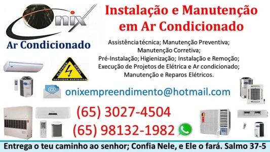 Instalação e Manutenção em Equipamentos de Ar Condicionado