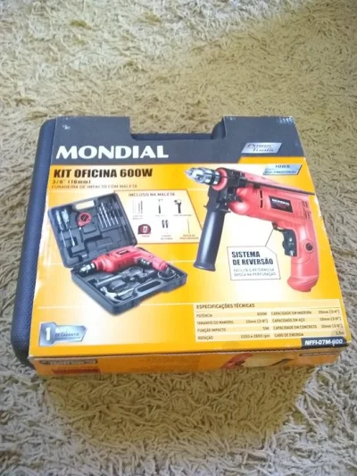 Kit Oficina 600w Mondial