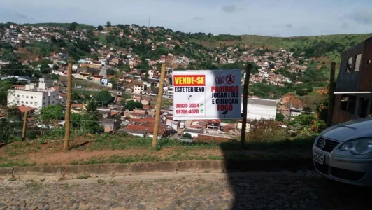 Vendo Lote 365 m2 no Bairro Bela Vista