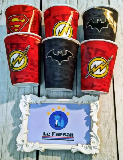 Conjunto Super Herois + Brinde