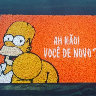 Tapete Capacho Personalizado 120 X 60 Cm Logomarca Empresa