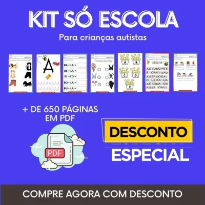 Kit Só Escola - Autismo