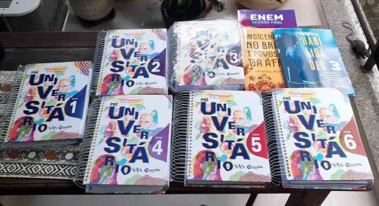 9 Livros Colégio Bahiense Sas Ensino Médio 3° Ano