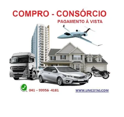 Compro Seu Consorcio e Pago á Vista