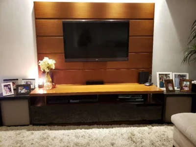 Painel de TV + Rack