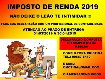 Declaração de Imposto de Renda Pessoa Física 2019