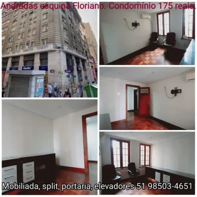 Atenção Investidores Andradas Esquina Floriano, Condomínio 175 Reais
